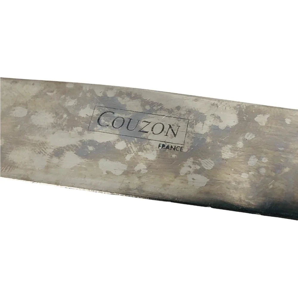 Couzon Set 4 Knife‎ Dinner Butter Knives Jean Le Perle Pattern France Stainless